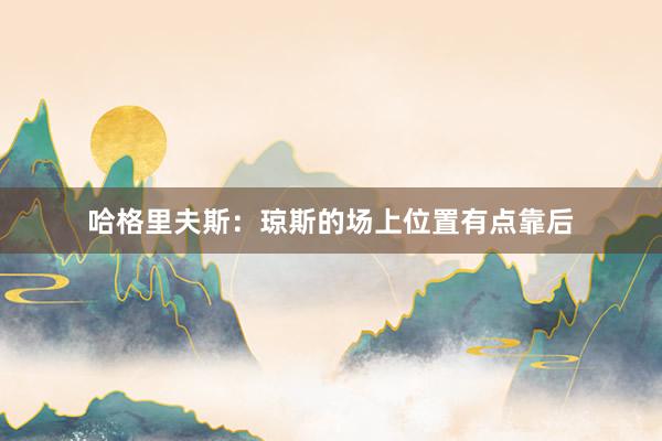 哈格里夫斯：琼斯的场上位置有点靠后