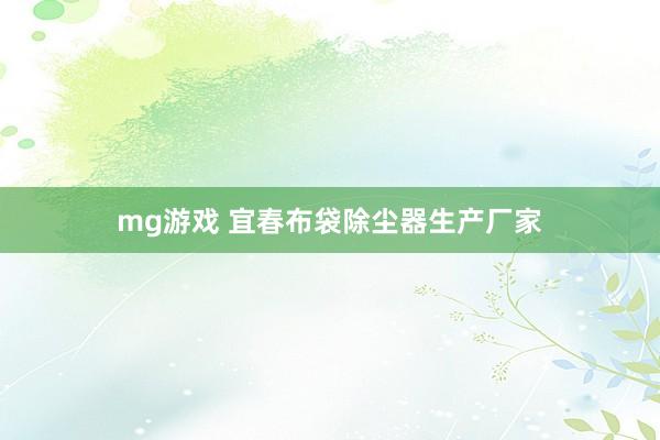 mg游戏 宜春布袋除尘器生产厂家